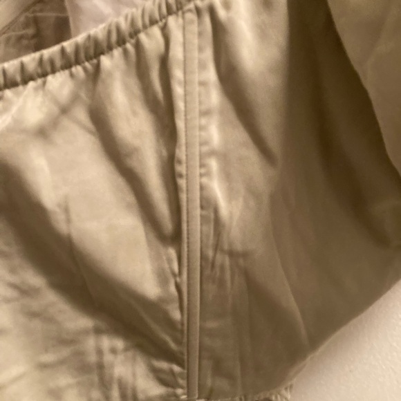 GIA/irl “Alaia” Off The Shoulder Corset Top with Puff Sleeves ,Light Sage, 3X - Picture 9 of 16